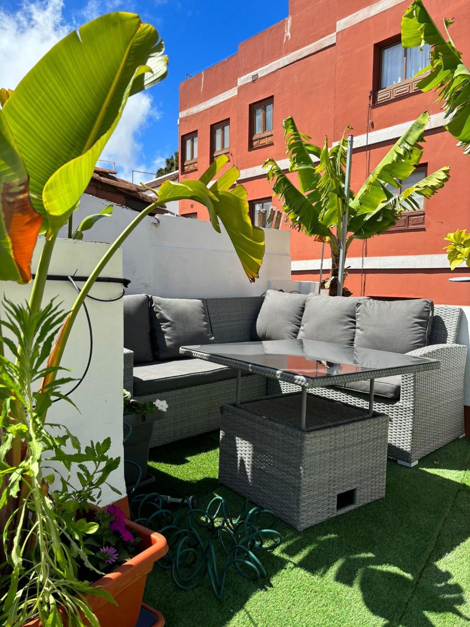 Апартаменты Agradable Casa Con Terraza Сан-Кристобаль-де-Ла-Лагуна Экстерьер фото