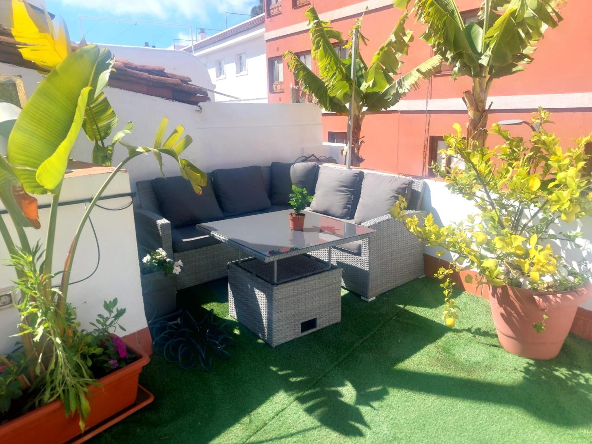 Апартаменты Agradable Casa Con Terraza Сан-Кристобаль-де-Ла-Лагуна Экстерьер фото